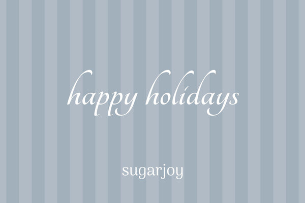 Happy Holidays Jumbo Cube
