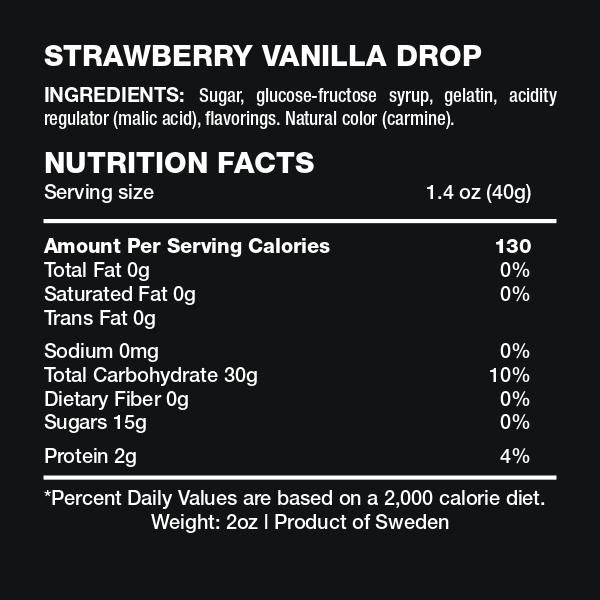 Strawberry Vanilla Drop