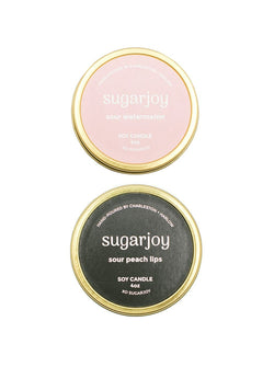 Sour Peach Lips and Sour Watermelon Candles